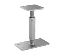 Post Support ZinTOP Typ P24 on concrete height adjustable