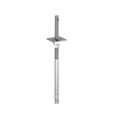 Post Support Typ D in concrete height adjustable
